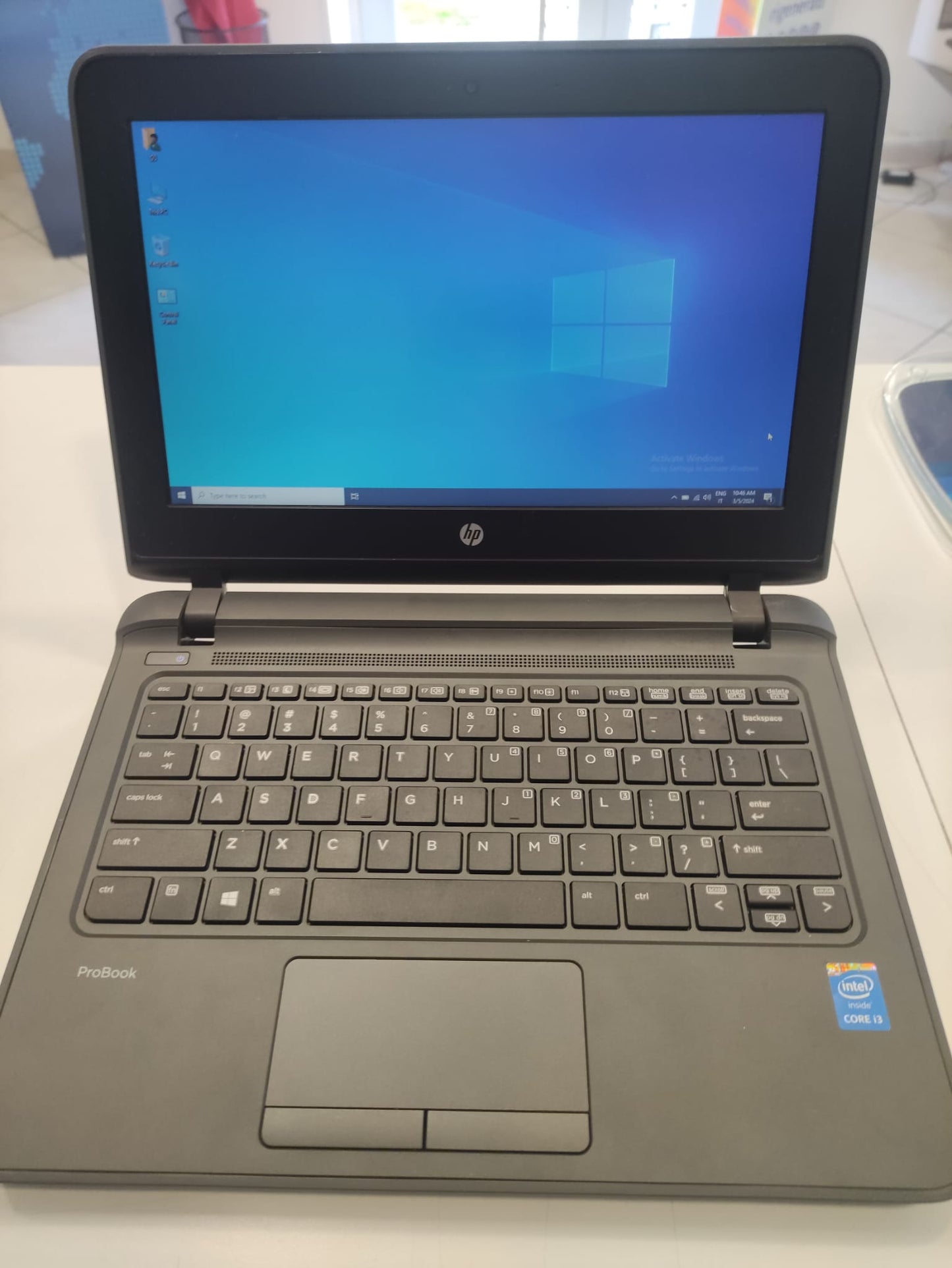 Computer Notebook HP Probook 11 EE G2 INTEL CORE I3-6100 12" 4GB 128GB SSD