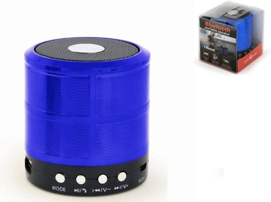Casse Bluetooth portatile blue Techmade gembird micro SD