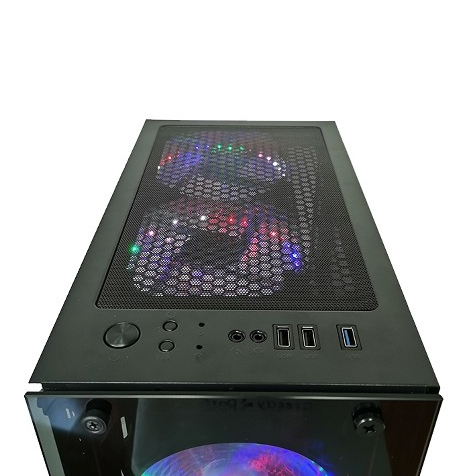 Computer Gaming processore intel i5 10th illuminazione rgb scheda video 4 gb